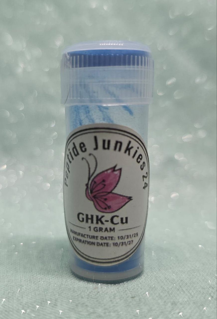GHK-Cu Peptide for Radiant Skin: Unlock Your Youthful Glow – Peptide Junkies 24